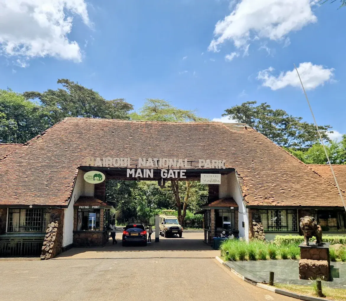 Nairobi National Park Main Gate on Lang'ata Road