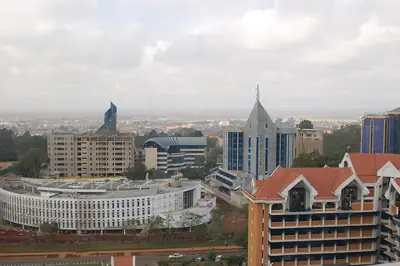 Upper Hill office towers in Nairobi. Photo: Erik (HASH) Hersman, CC BY 2.0