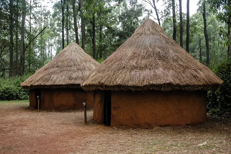 A traditional Kamba homestead at Bomas of Kenya