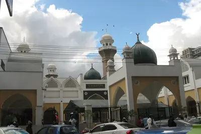 Jamia Mosque in central Nairobi. Photo: Ruslik0, CC BY-SA 4.0