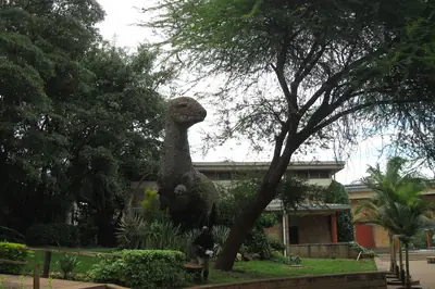 A dinosaur display at the Nairobi National Museum. Photo: Ruslik0, CC BY-SA 4.0